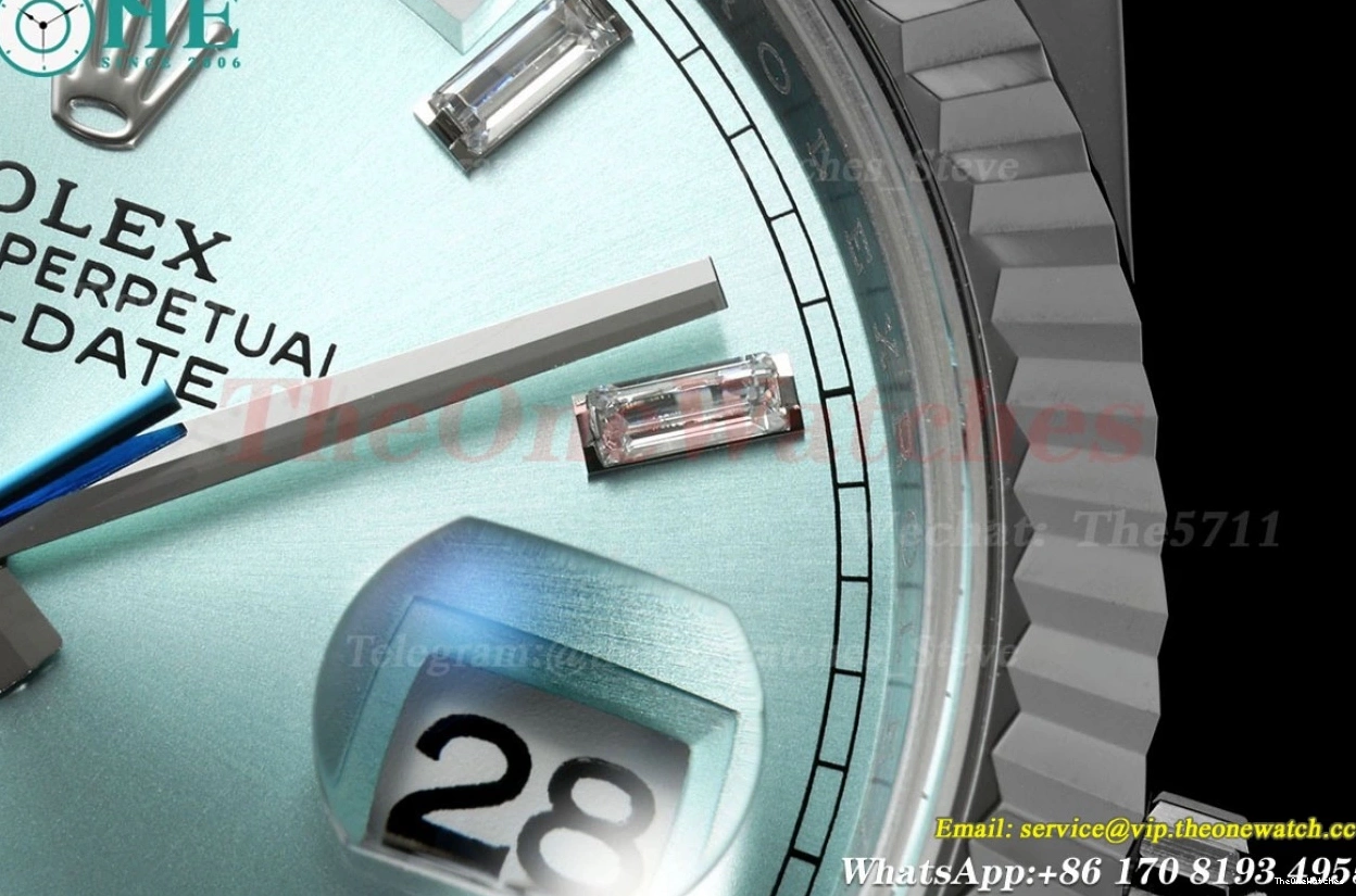 Ice Weight) 40mm NOOB SS A2836(Gain 228236 SS Dia DayDate Blue 0124